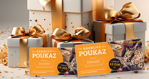 Dárkové poukazy